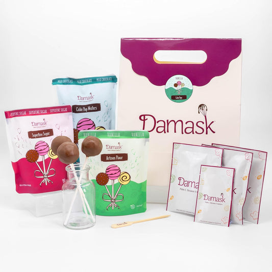 Classic Vanilla Cake Pop Kit - Milk Chocolate Coating