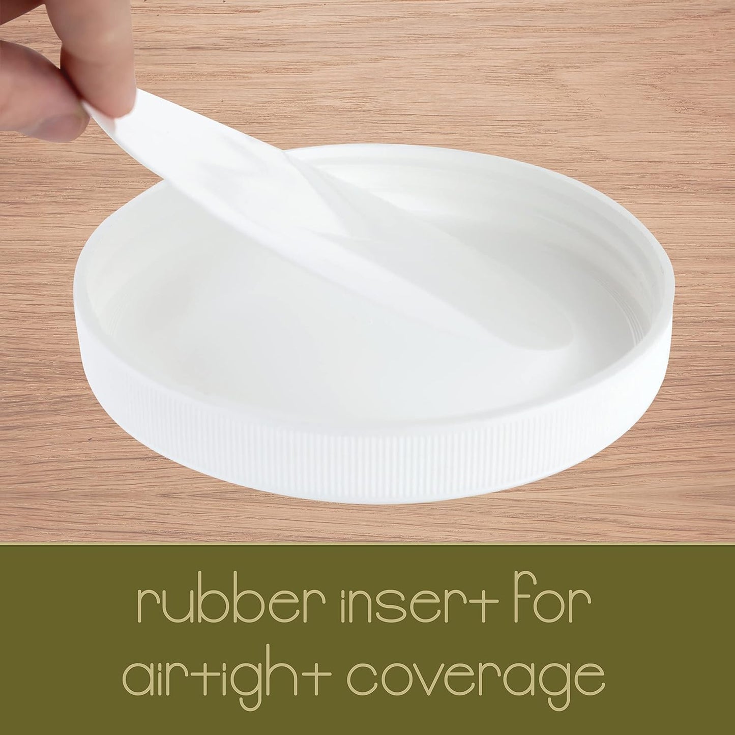 kitchentoolz Half Gallon Mason Jar - Wide Mouth 1/2 Gallon Glass Jar with Lid - Airtight Glass Storage Containers with Lid Fermenting, Canning, and Dry Storage