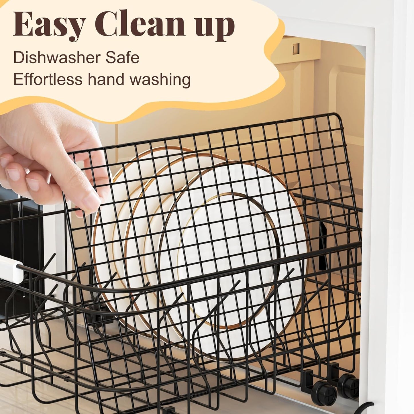 Cooling Racks for Cooking and Baking - 2 PCS 10" x 15" Grid Wire Baking Rack for Oven Cooking, Baking, Grilling, Roasting -Dishwasher Safe Bacon Rack- Fits Jelly Roll Cookie Sheet Pan