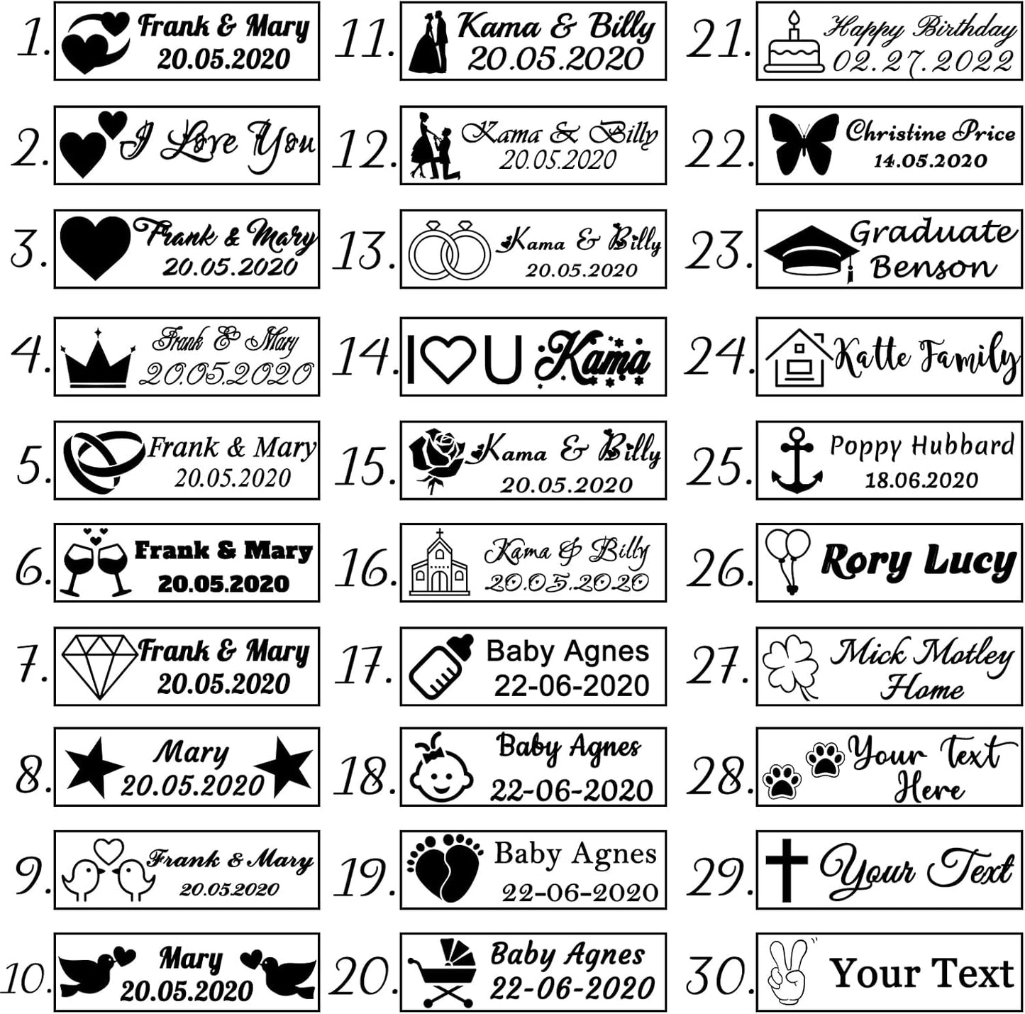 40PCS Personalized Bottle Opener Keychain Bulk Custom Beer Bottle Opener with Logo Text Engraved Wedding Bottle Opener Favors Customized Gifts for Guests Baby Shower Birthday Party-Silver