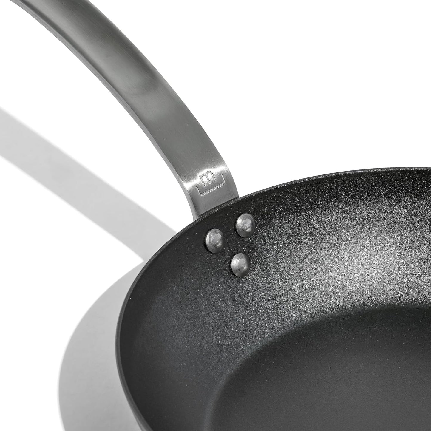 Made In Cookware - Seasoned 10" Blue Carbon Steel Frying Pan - (Like Cast Iron, but Better) - Professional Cookware - Crafted in Sweden - Induction Compatible