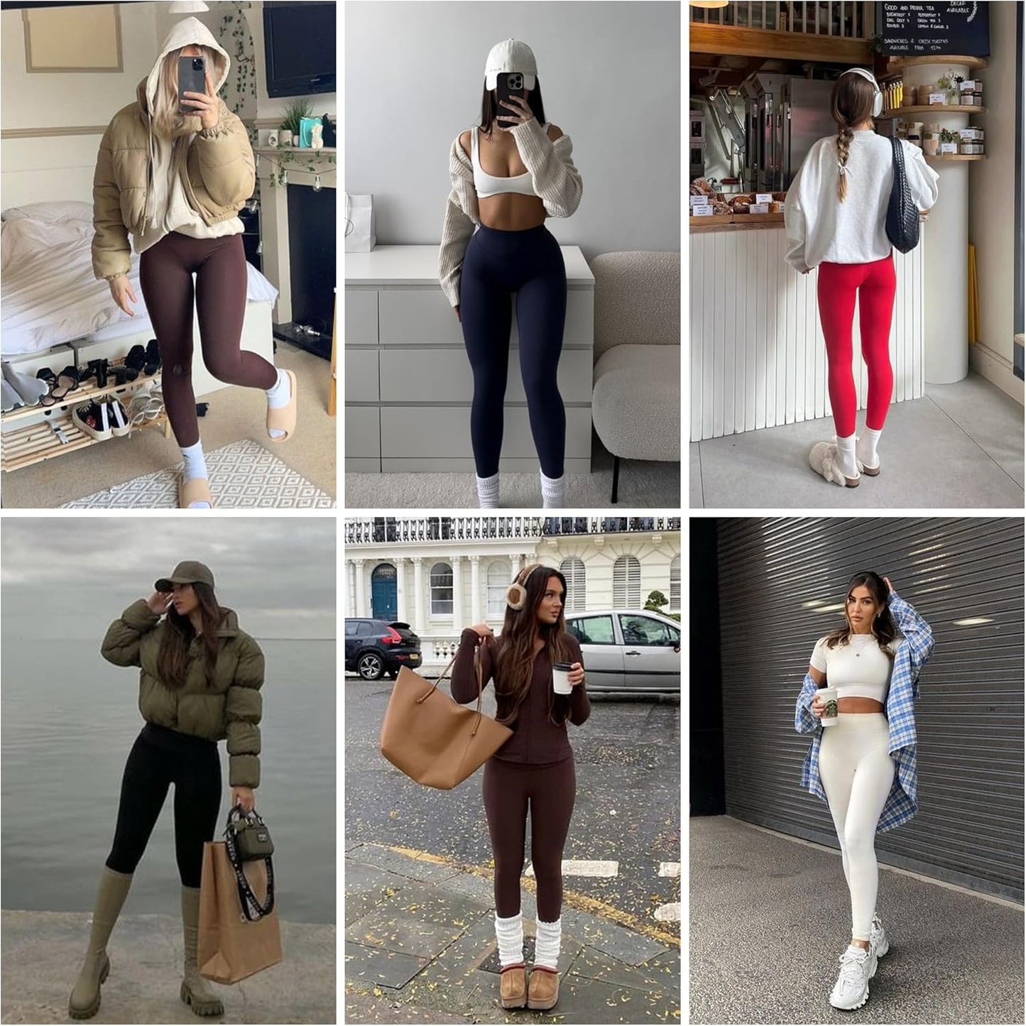 CHANAN High Waist Butt Lifting Leggings for Women Buttery Soft Breathable Yoga Pants with Hidden Pocket Tummy Control Gym