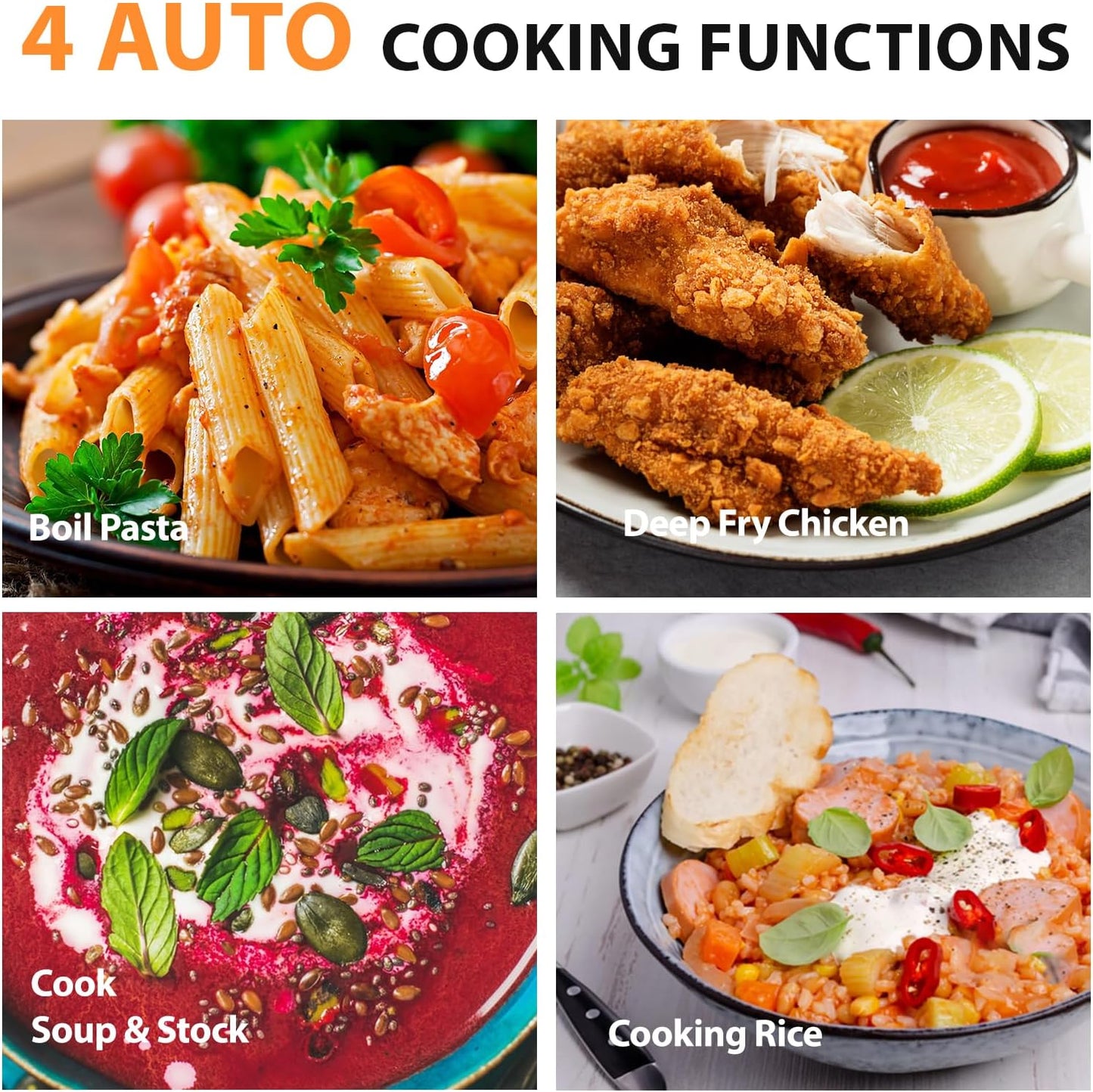 Nuwave Induction Cooktop, Improved Hot Plate with Digital Probe , 106 Temps 100°F-575°F, 3 Watt Settings, Portable Induction Burners for Cooking