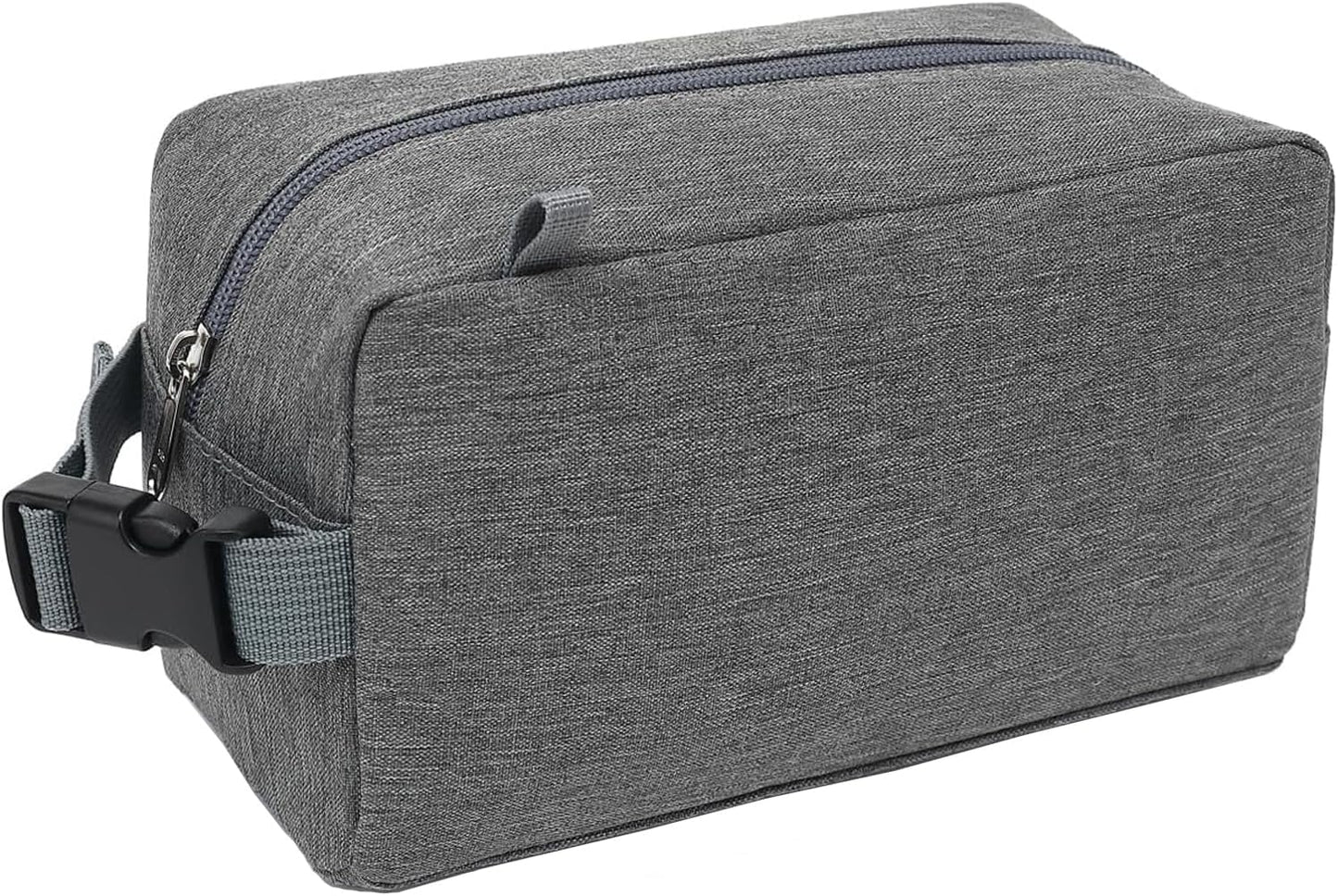 FlowFly Small Insulated Lunch box Portable Soft Bag Mini Cooler Thermal Meal Tote Kit with Buckle for Work, GreyWithBuckle