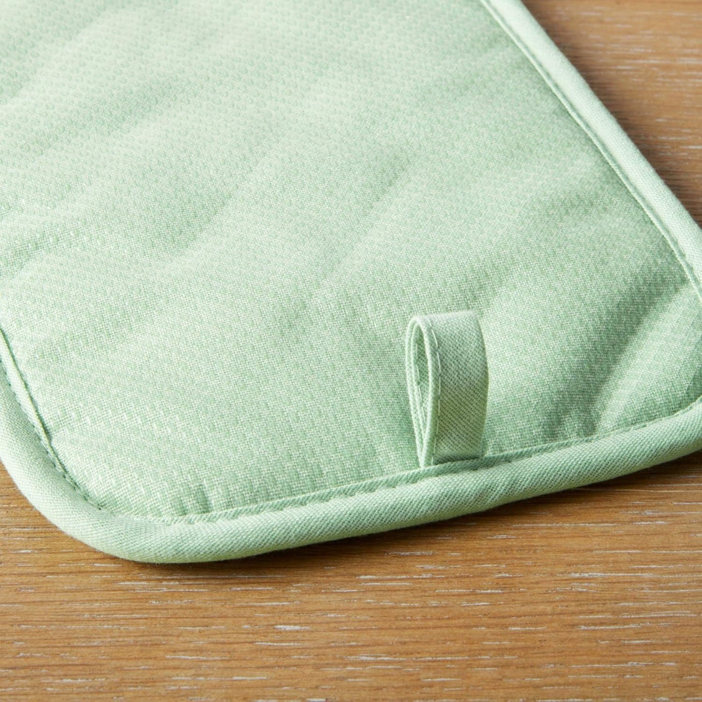 Martha Stewart Amber Floral Oven Mitt & Pot Holder Set 2-Pack, Pink/Yellow, OM: 7"x13" & PH: 7"x10"