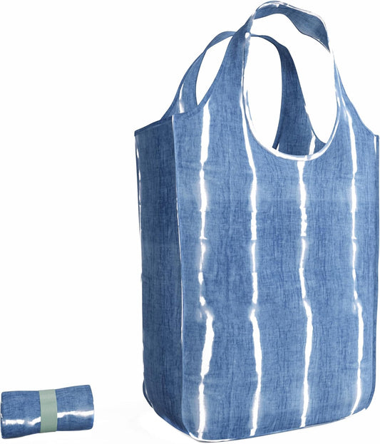 Reusable Grocery Bag - Stylish Shopping Bag for Groceries - Foldable Tote Bag - Medium Size