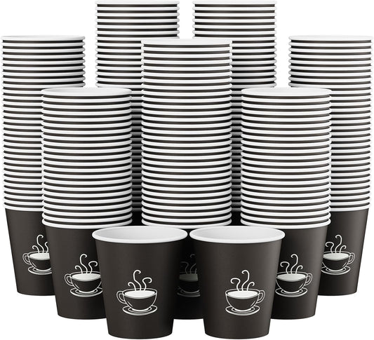 10 oz Paper Cups, 270 Count, Disposable Coffee Cups for Water, Juice or Tea, Perfect for Office Parties or Events