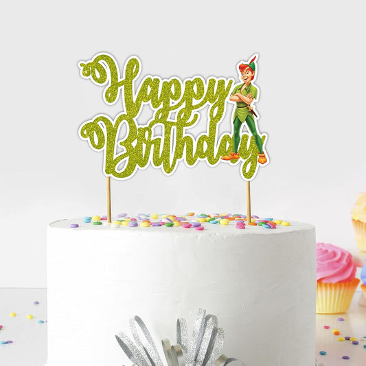 Seyal® Petr Pan Happy Birthday Cake Topper