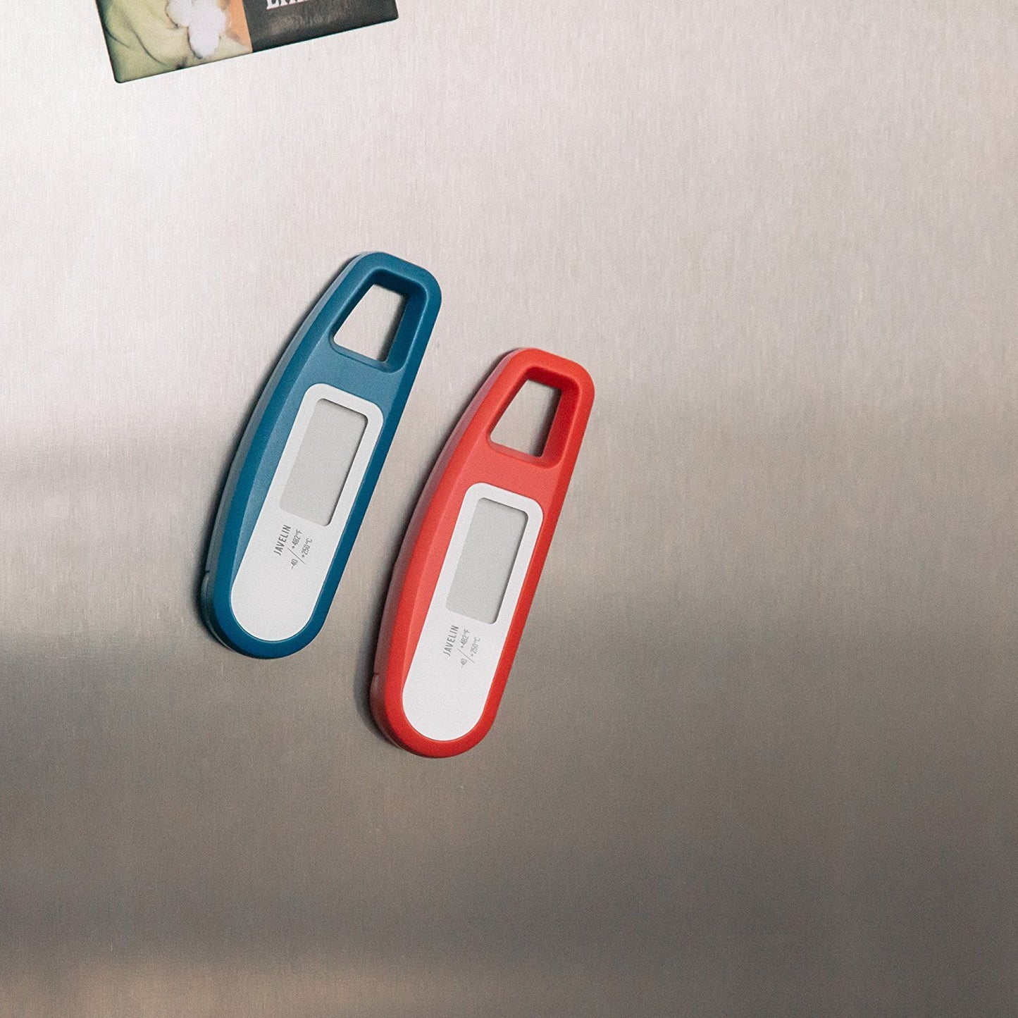 Lavatools Javelin® Ultra-Fast 3-Second Digital Instant Read Meat Thermometer for Grill and Cooking, 2.75" Probe, Compact Foldable Design, Large Display, IP65 Water Resistant, NSF Certified – Wasabi