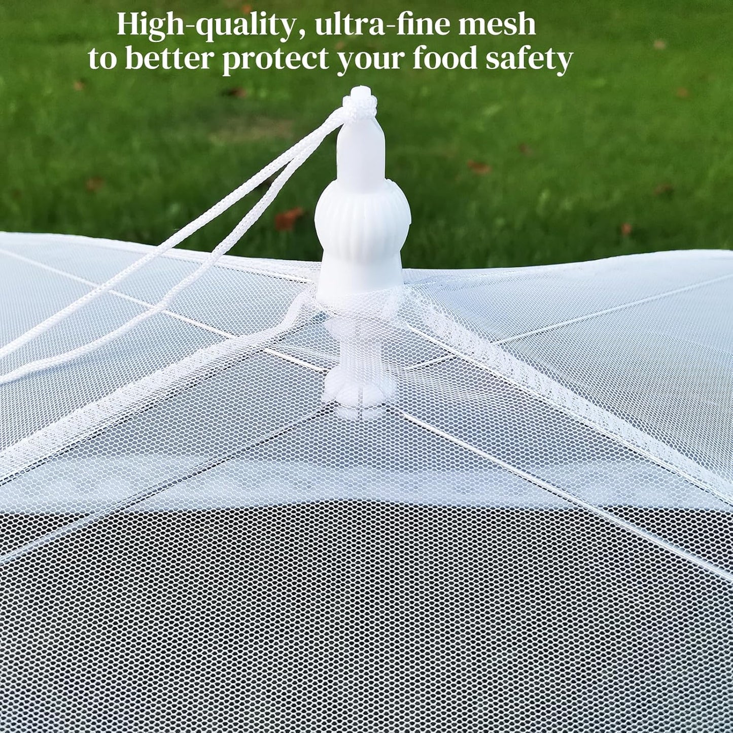 Mesh Food Covers for Outside,3 Extra Large 40"X24" Jumbo Pop-Up Mesh Food Tent Food Cover for Outside BBQ Camping Party Picnic Accessories - Outside Food Covers