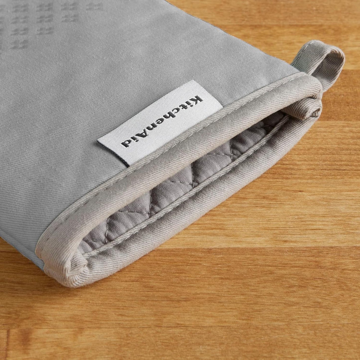 KitchenAid Asteroid Oven Mitt Set, 7"x12.5", Grey, 2 Piece