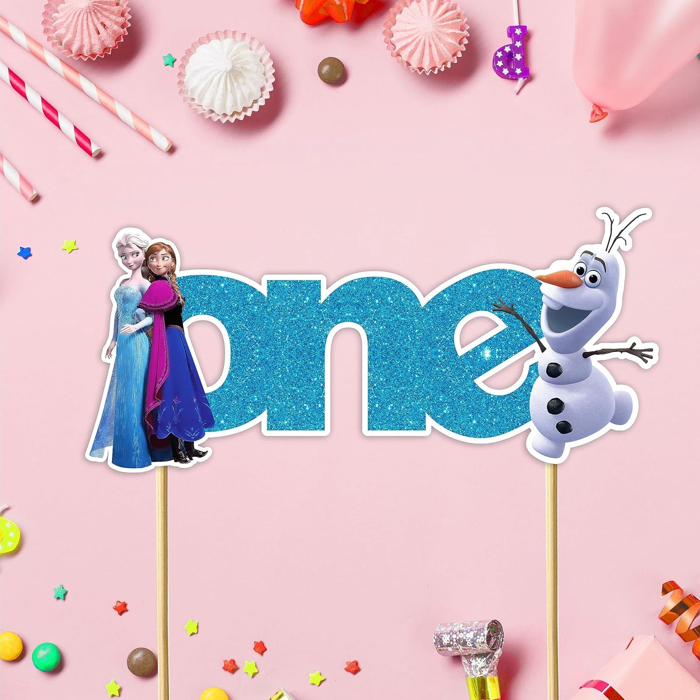 Seyal® Frozn One Cake Topper