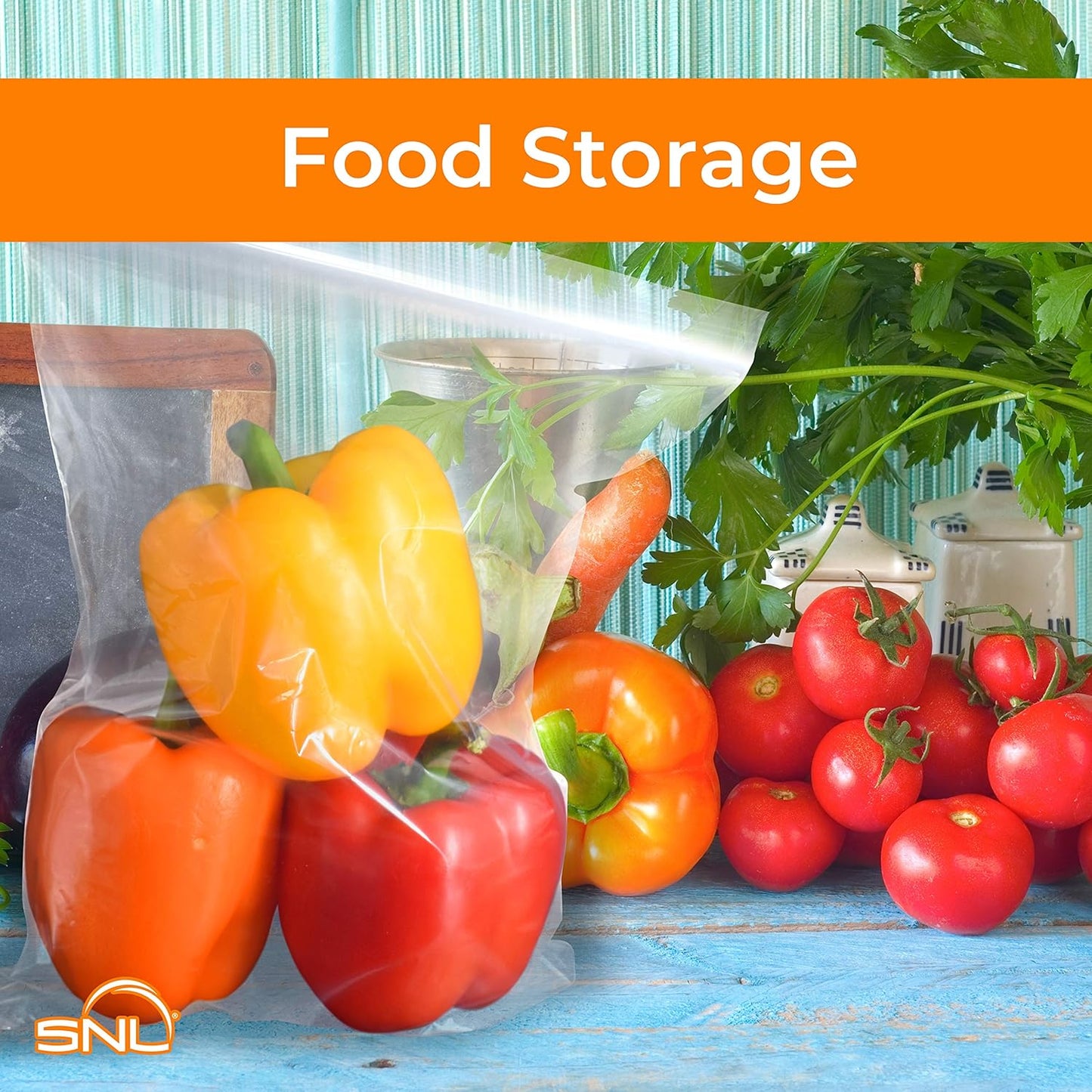 SNL | 9" X 12" - 2 MIL - 1,000 Bags | Large | Strong | Zipper Lock Reclosable, Clear, Disposable, Plastic Bags, For Food and Storage