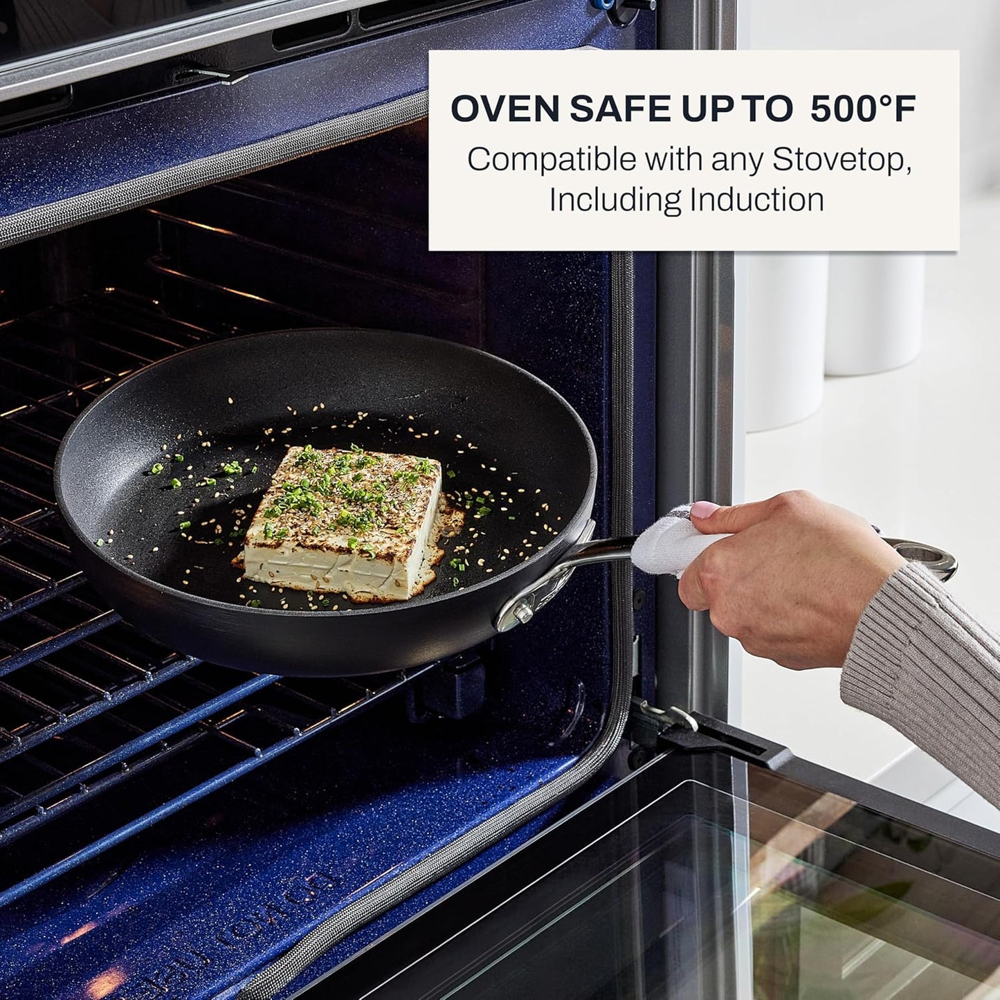 All-Clad E7859064 HA1 Hard Anodized Nonstick Fry Pan Cookware Set, 10 Inch and 12 Inch Fry Pan, 2 Piece, Black