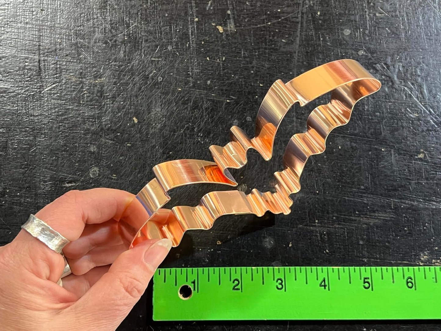 Bat Cookie Cutter, 6" Made in USA by The Fussy Pup