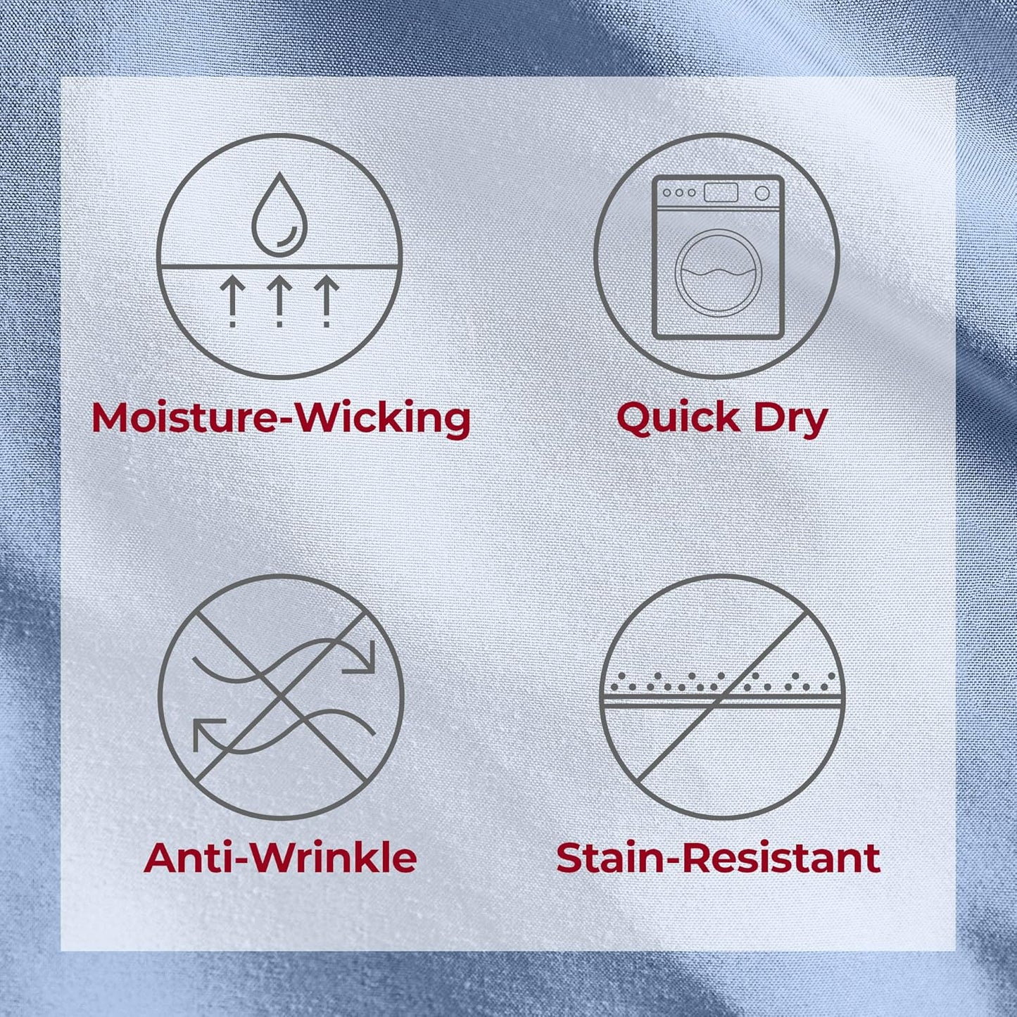 Mellanni Split King Sheets Set - 5 PC Iconic Collection Bedding - Hotel Luxury, Extra Soft, Cooling Bed Sheets - Wrinkle, Fade, Stain Resistant (Split King, Sky Blue)