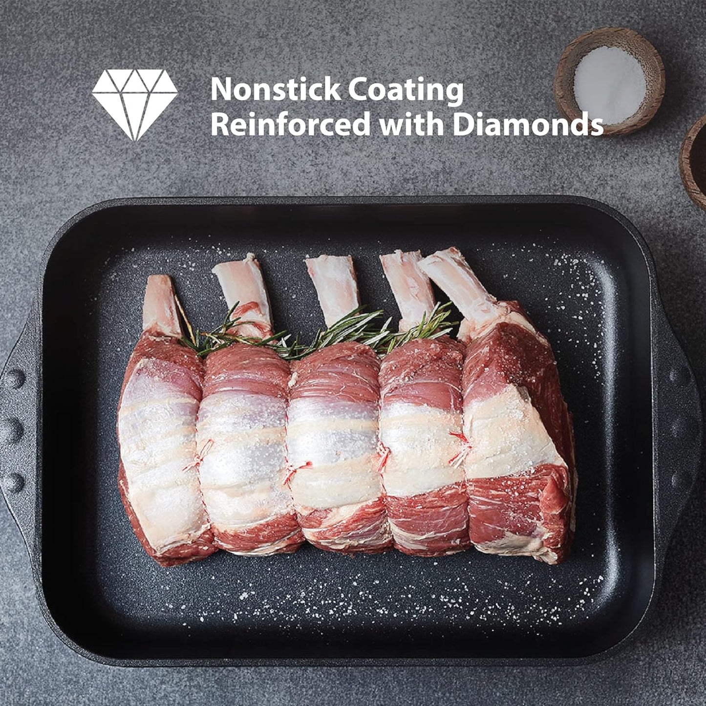 Swiss Diamond Nonstick Wok with Lid - 12.5"